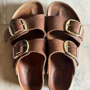 Birkenstock "arizona" big buckle sandal